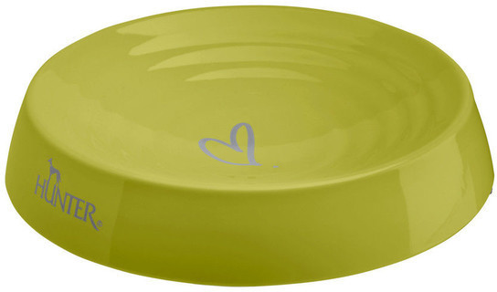 Hunter Melamine Cat Bowl by Laura 200ml Light Green