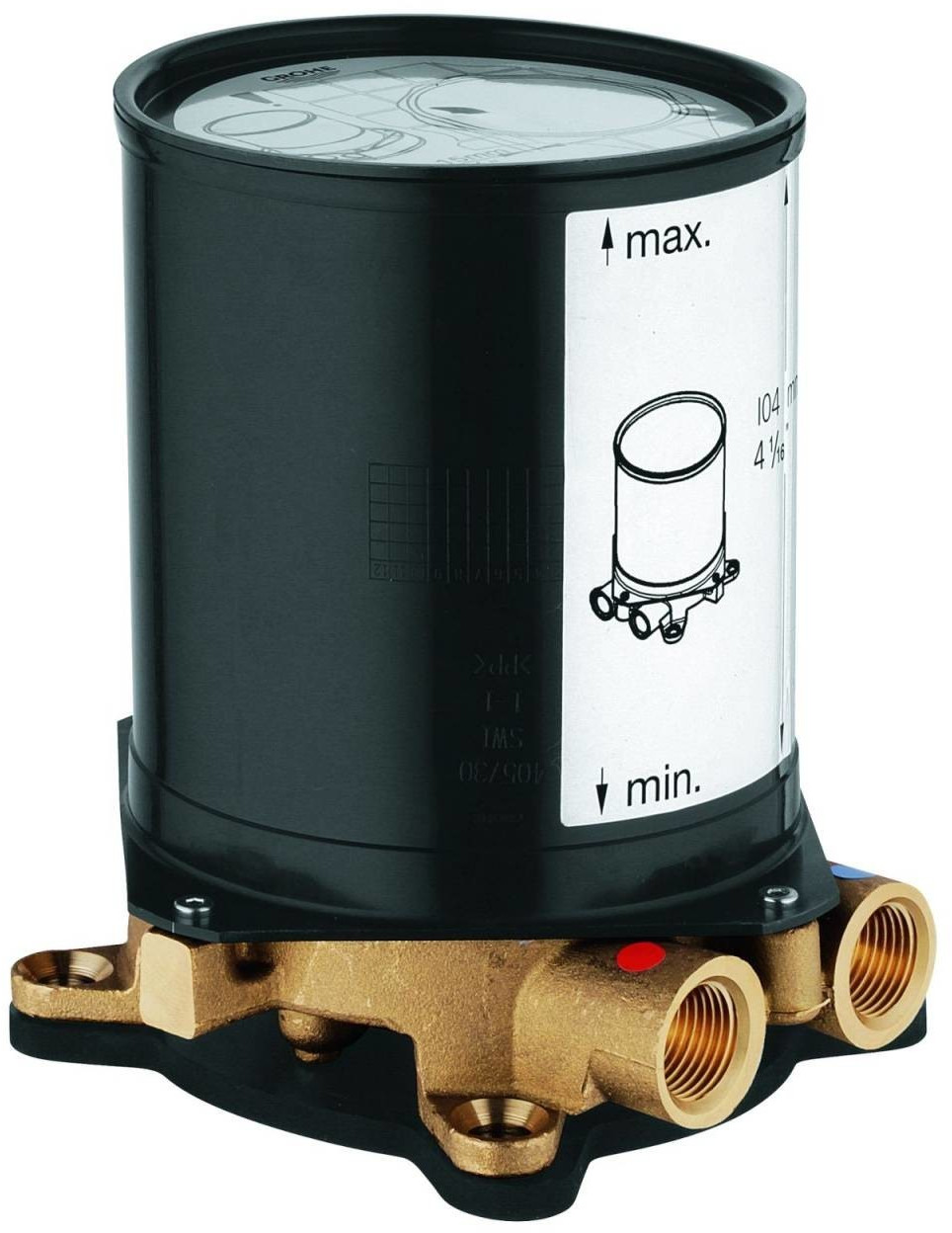 GROHE Installation Kit for Free-Standing Bath Mixer (45984001)