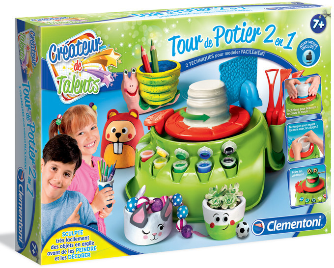 Clementoni Tour de potier 2 en 1