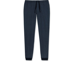 Schiesser MIX & RELAX - Pyjamabroek - dunkelblau/lichtrood