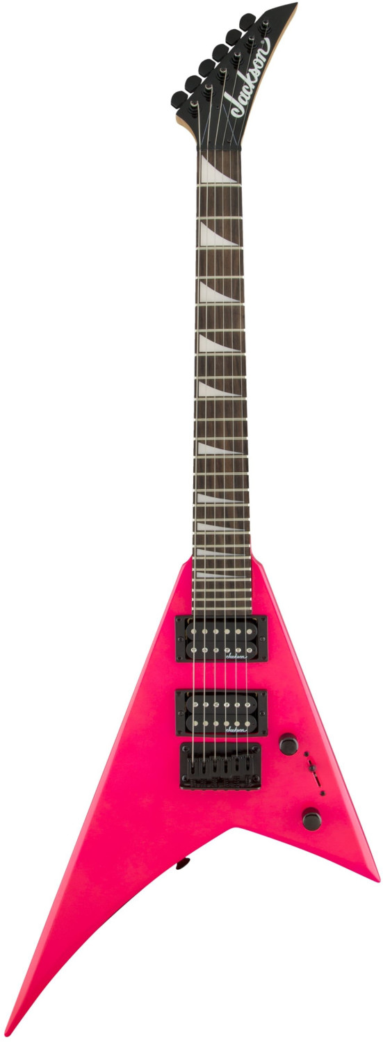 Jackson JS1X Rhoads Minion Neon Pink