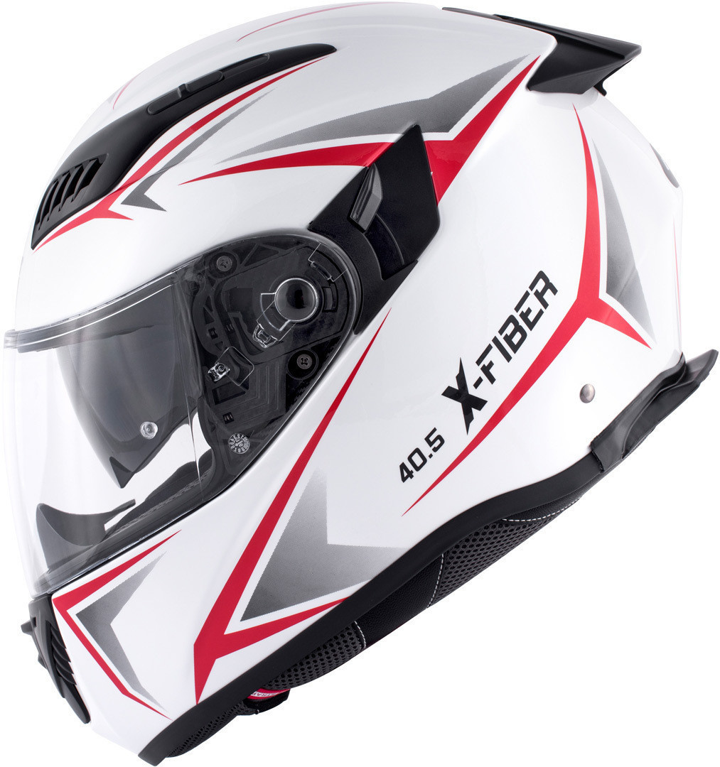 Givi 40.5 X-Fiber white red