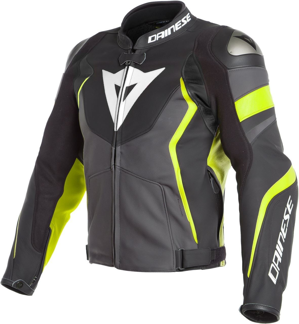 Dainese Blouson Avro 4 noir/jaune fluo