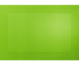 46 Tischset € 33 x (grün) Rand gewebter | 4,50 Preisvergleich apfelgrün cm ab bei ASA