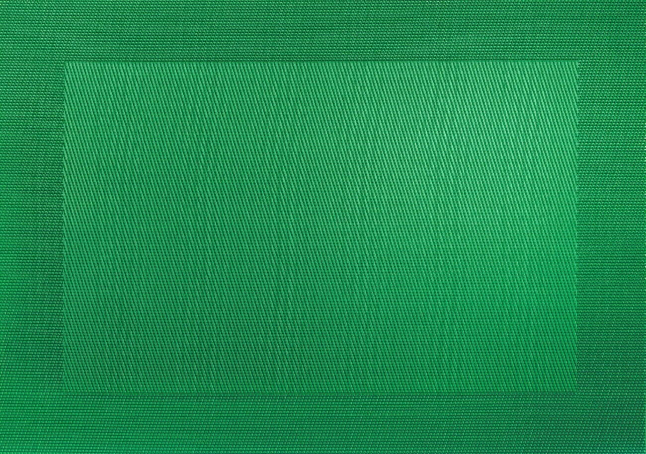 ASA Placemat woven edge juniper green 46 x 33 cm (green)