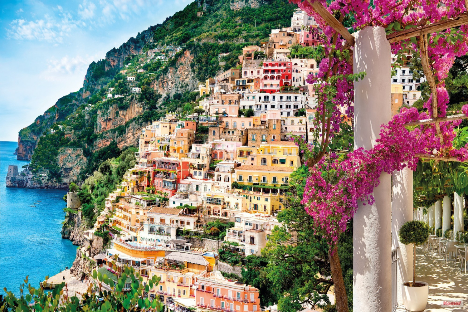 Komar Photo murale panoramique intissé Positano