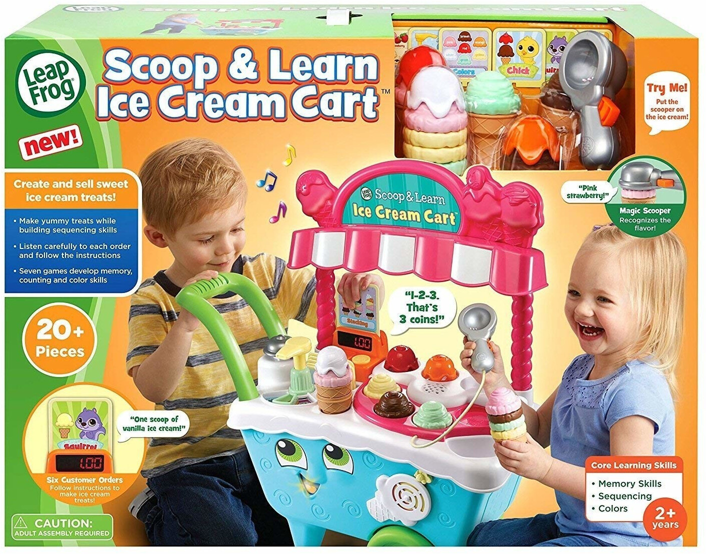 Laugh and learn ice cream cart outlet