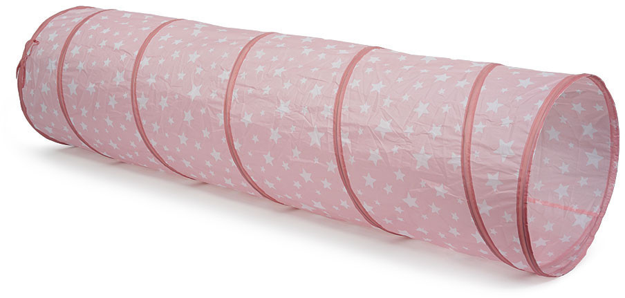 Kids Concept Play Tunnel STAR New Pink