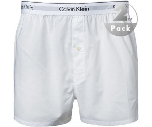 Calvin Klein 2-Pack Slim Fit Boxershorts - Modern Cotton (000NB1396A) au  meilleur prix sur 