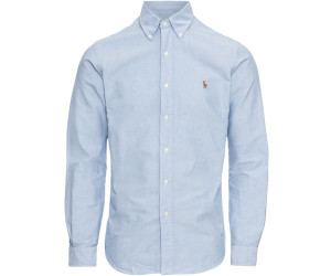 Ralph Lauren Baumwolle Konfektioniert gefärbtes Slim-Fit Hemd in Blau für Herren Herren Bekleidung Hemden Freizeithemden und Hemden 