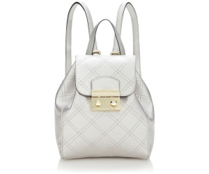 guess silver backpack