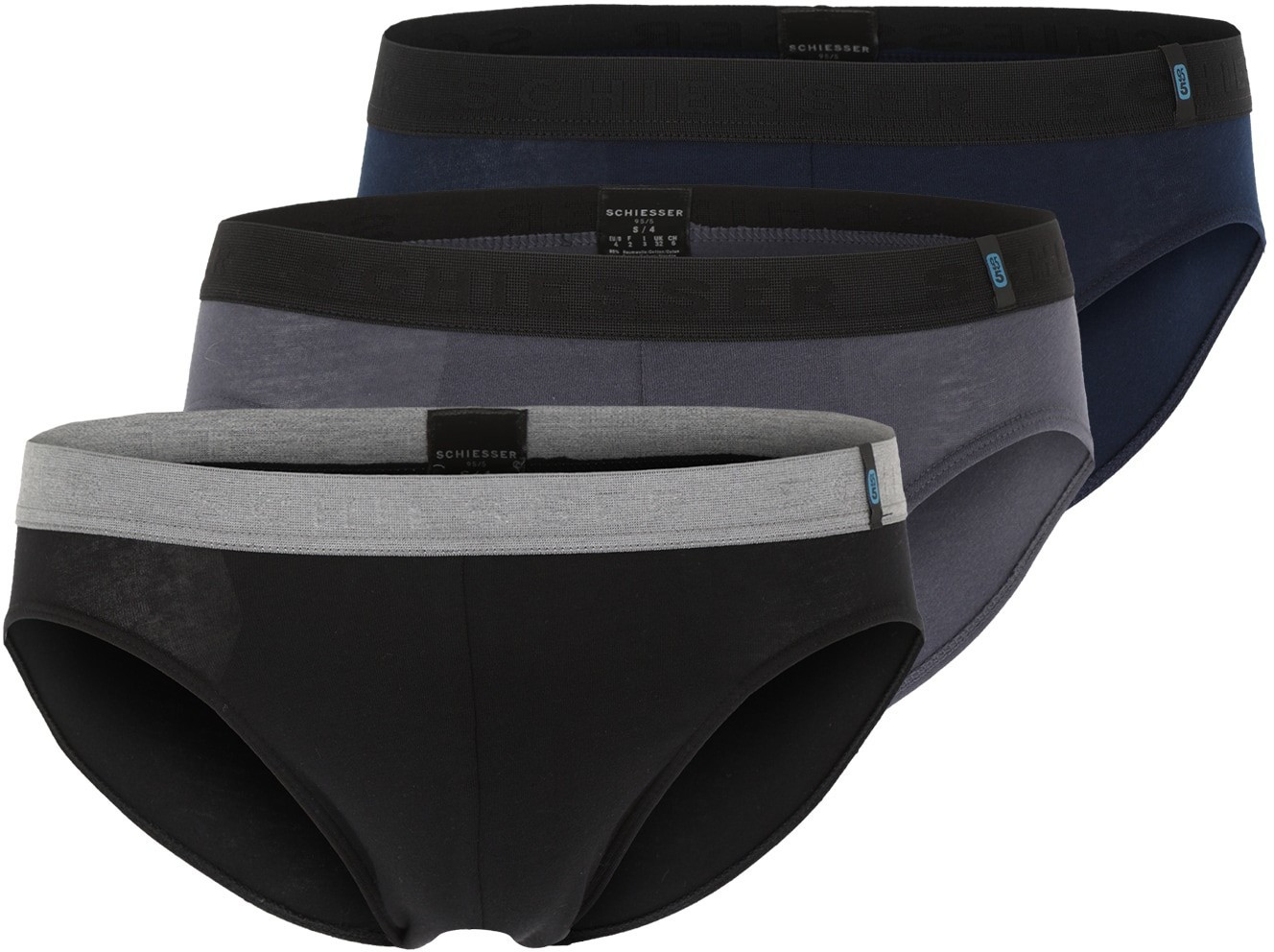 Schiesser 95/5 RioSlips 3erPack admiral blue (155586901) ab 39,95