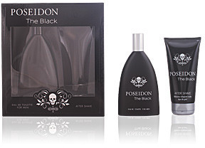 Instituto Español Poseidon The Black For Men Set (EdT 150 ml + AS 150 ml)