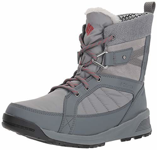 Columbia Meadows Omni-Heat Mid grey steel/marsala red