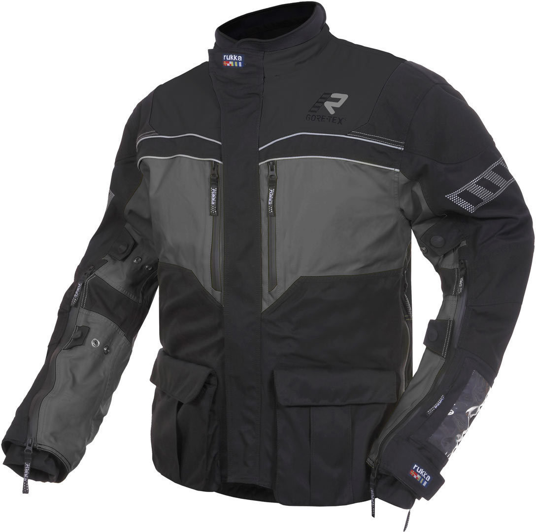 Rukka Veste R.O.R. gris/noir
