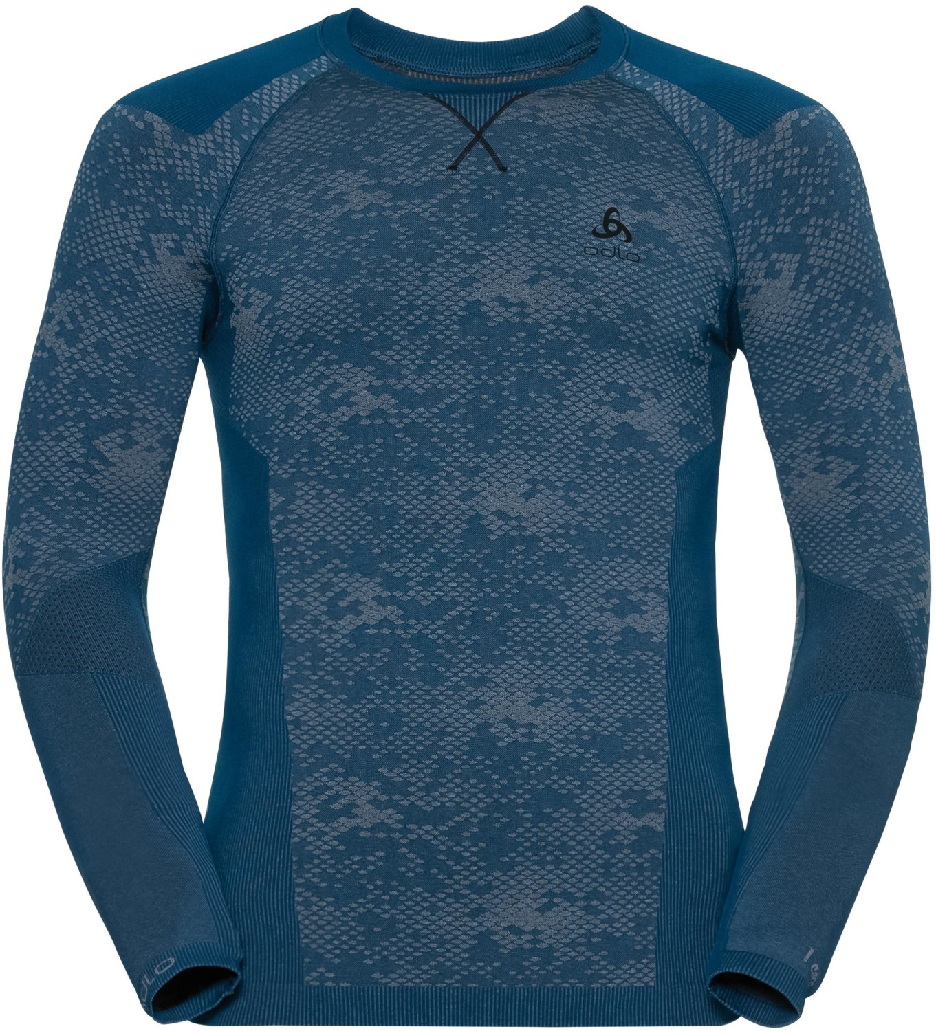 Odlo Men Blackcomb Evolution Warm Longsleeve opal blue