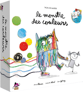 Purple Brain Jeu Le monstre des couleurs