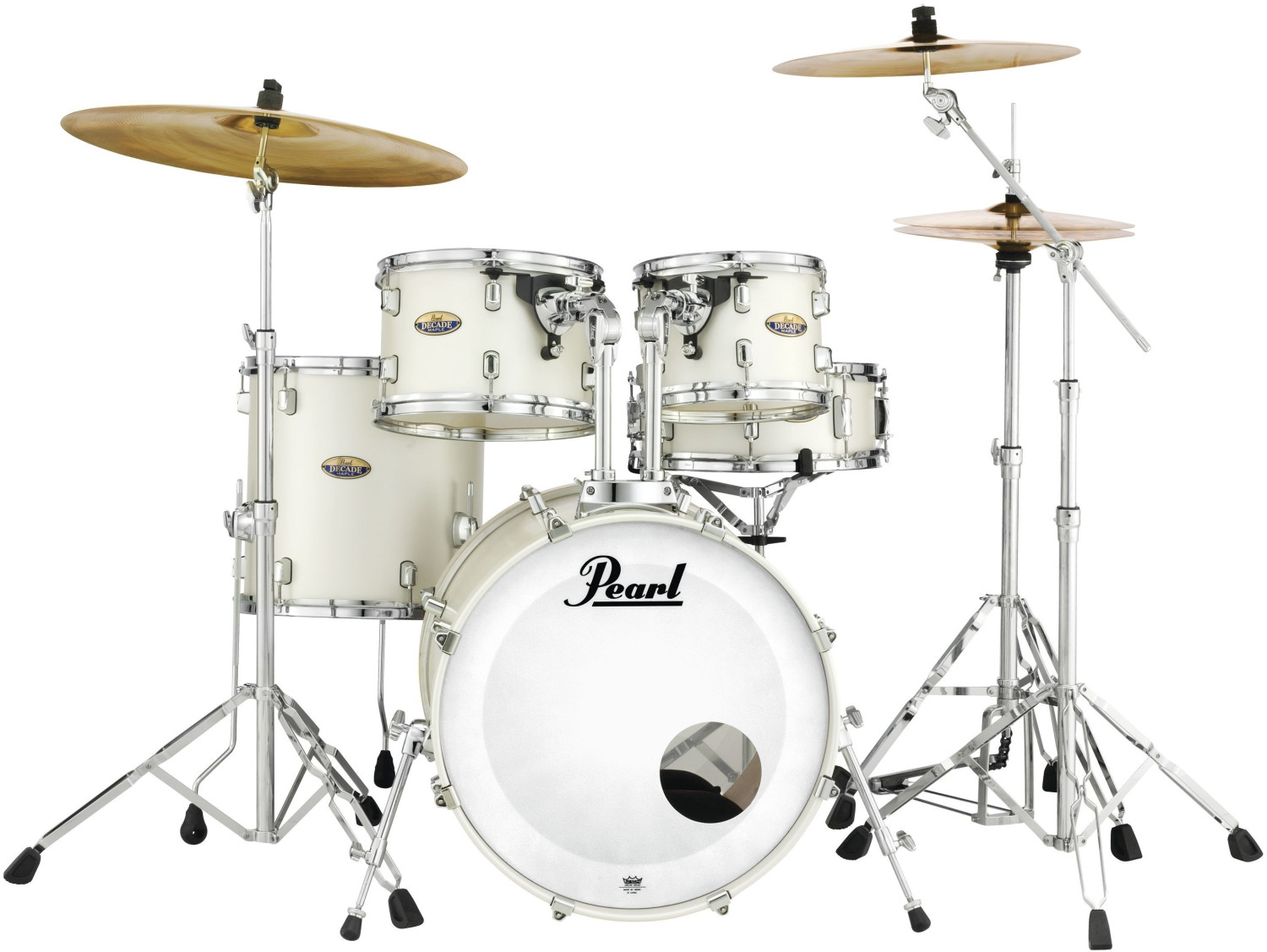 Pearl Decade Maple DMP905C229 White Satin Pearl