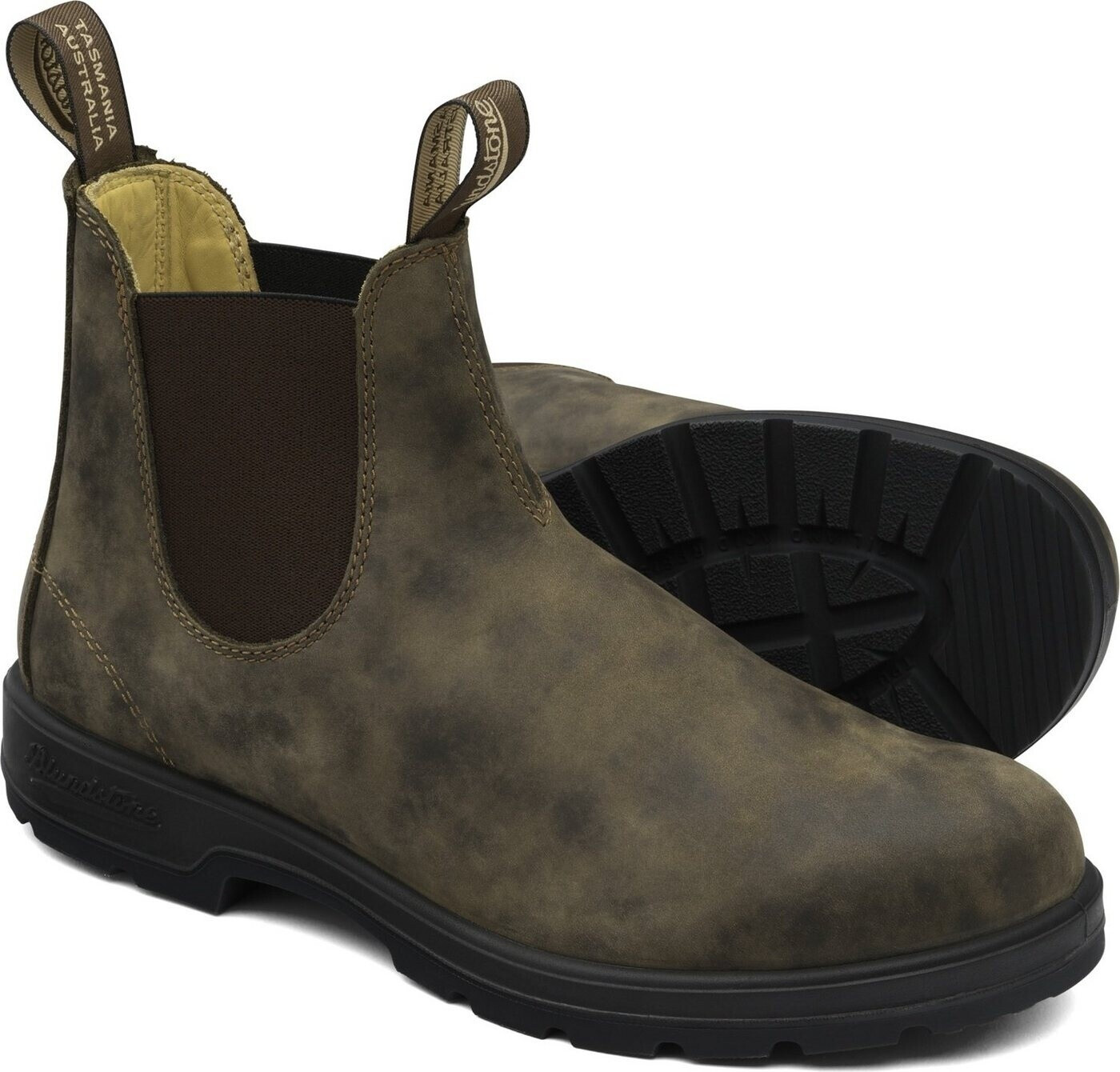 treating rustic brown blundstones