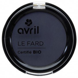 Avril Fard à Paupières Certifié Bio Bleu de Minuit Mat 2,5g