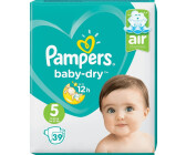 Pack 74 Couches PAMPERS  Premium protection  Taille 6 (13+ KG) Bébé Baby  Dry