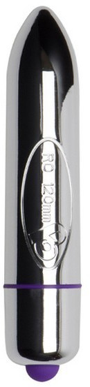 Rocks Off RO-120mm Bullet Vibe 10-Speed chrome
