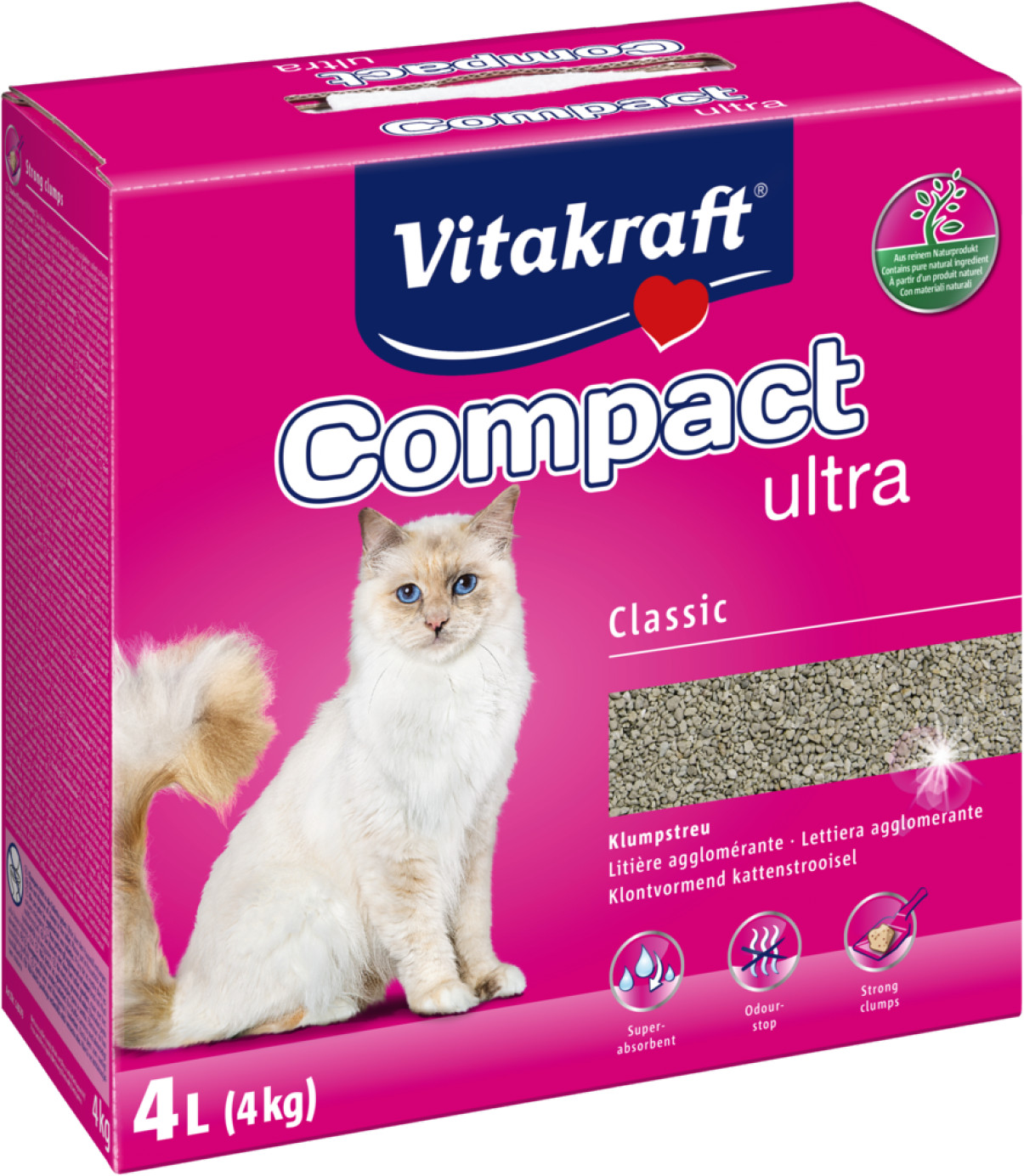 Vitakraft Compact ultra 4 kg