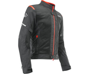 Giacca Tessile Moto Acerbis Ramsey Vented – Uomo – Colore Blu/Giallo, Taglia XXL – Con Zip, Colletto, Maniche Lunghe – Traspirante