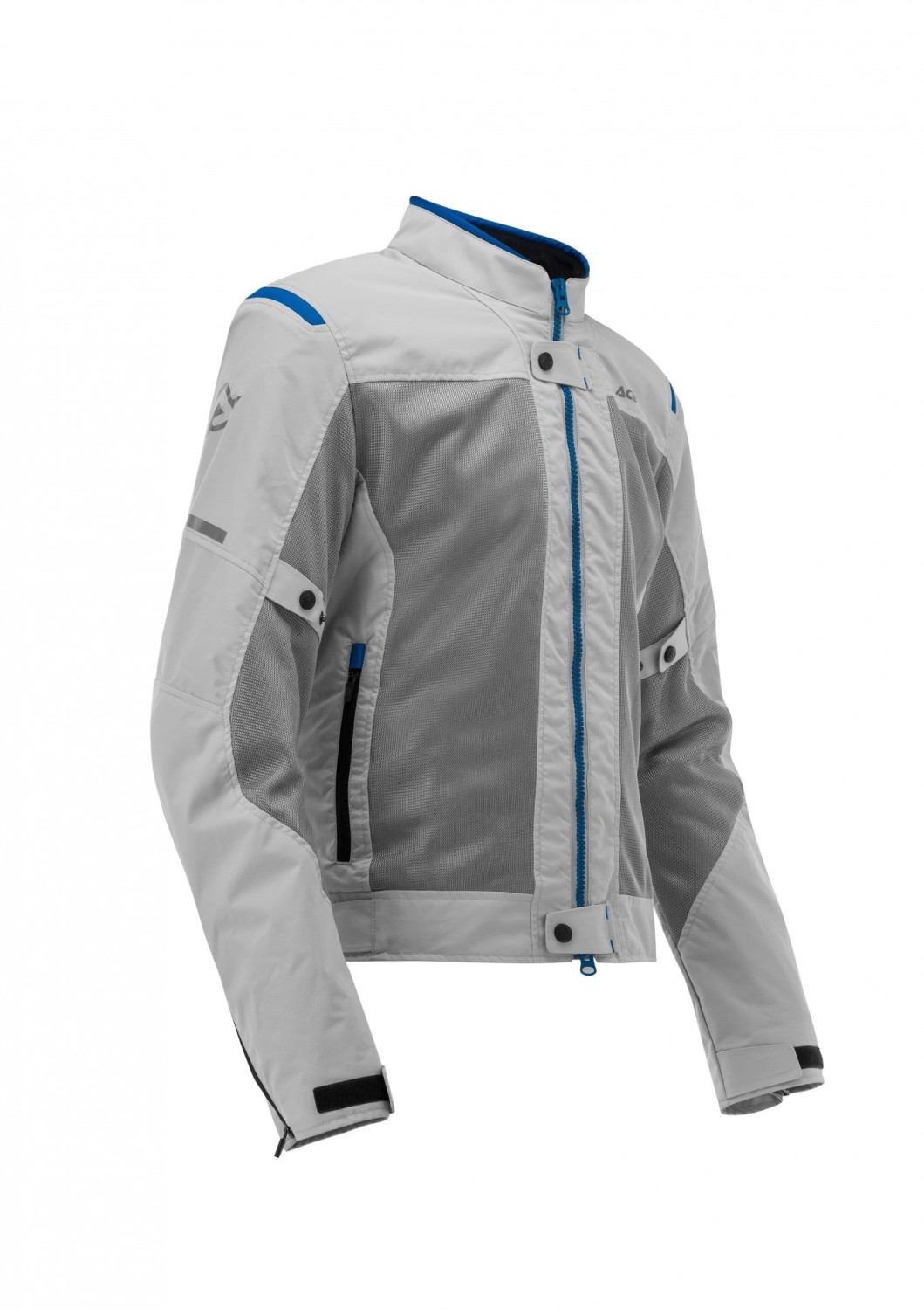 Acerbis Blouson Ramsey Vented 2.0 gris clair/bleu
