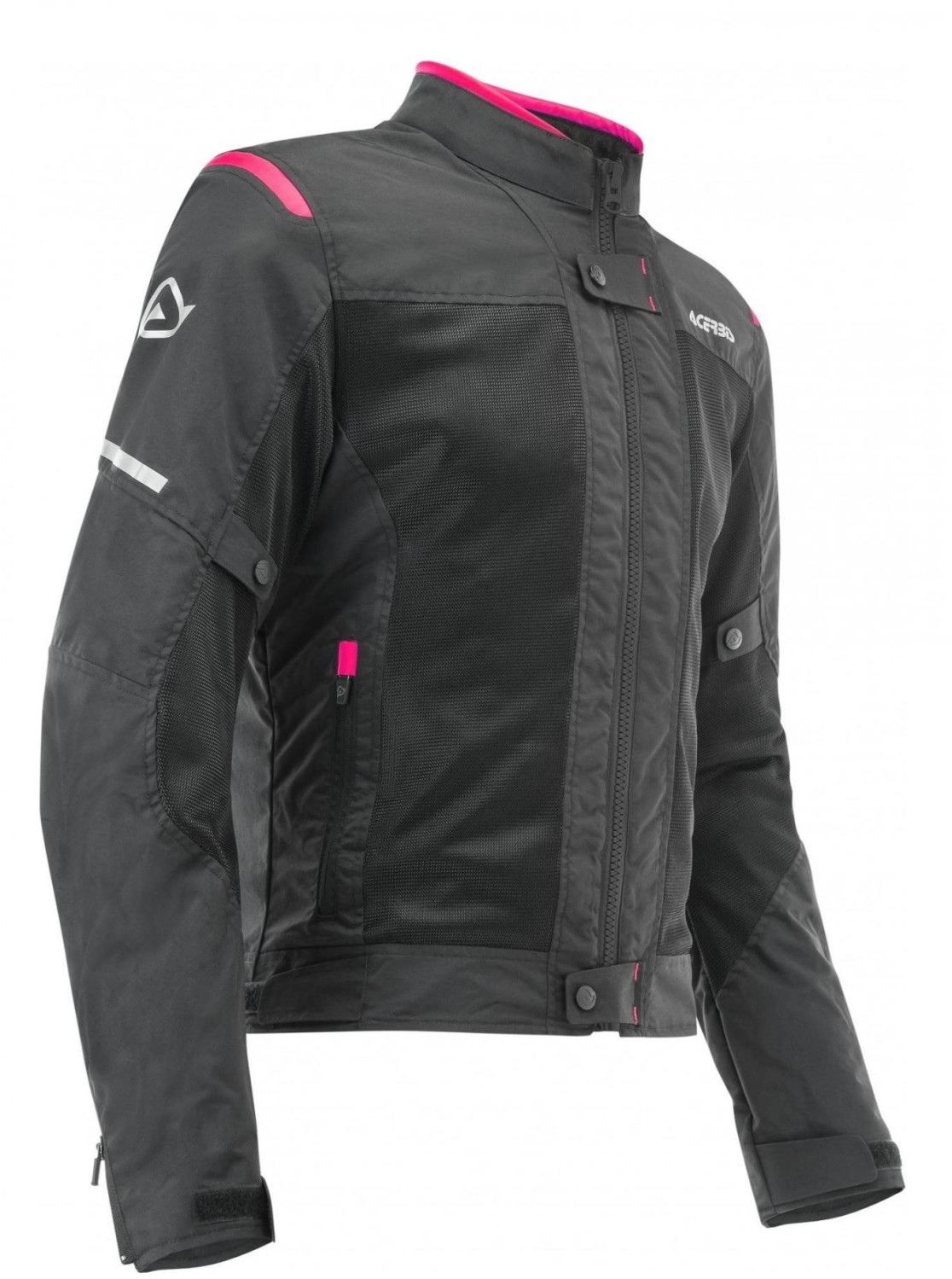 Acerbis Blouson femme Ramsey Vented 2.0 Lady noir/fuchsia