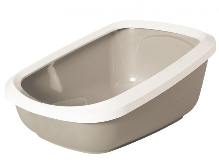 Savic Cat Toilet with Rim ASEO JUMBO Beige