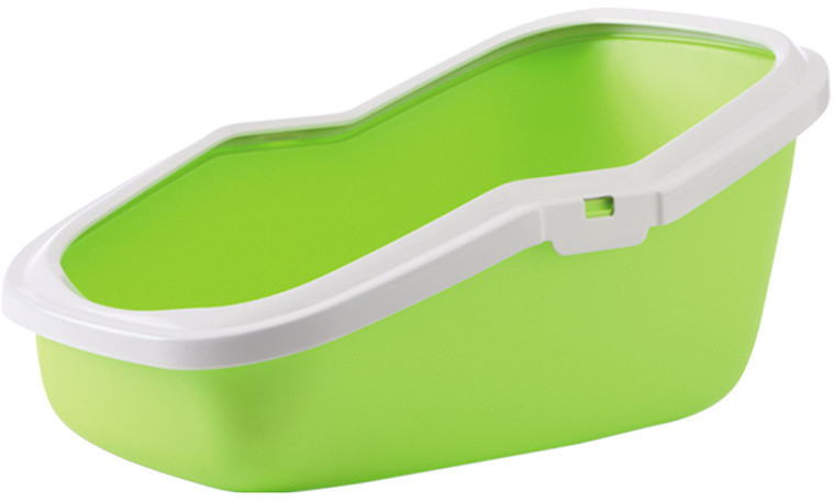 Nobby Cat Toilet with Rim Aseo Light Green White