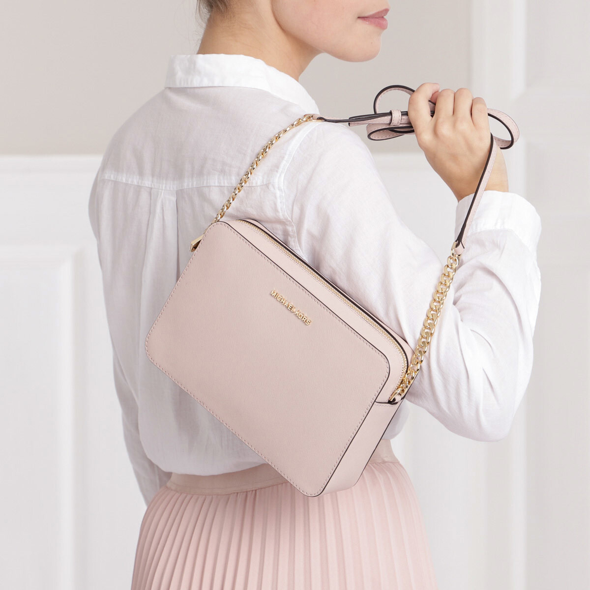 Michael kors jet set soft pink online