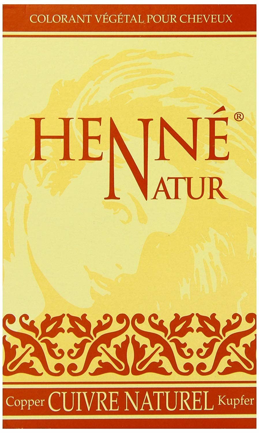 Hennedrog Henné Natur cuivre