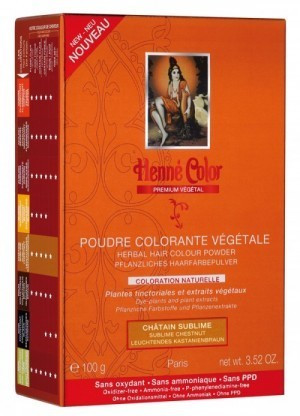 Henné color Poudre colorante châtain sublime