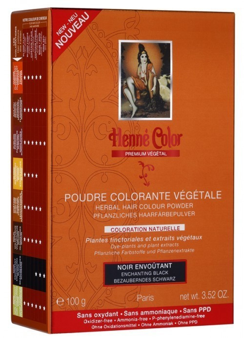 Henné color Poudre colorante noir envoûtant