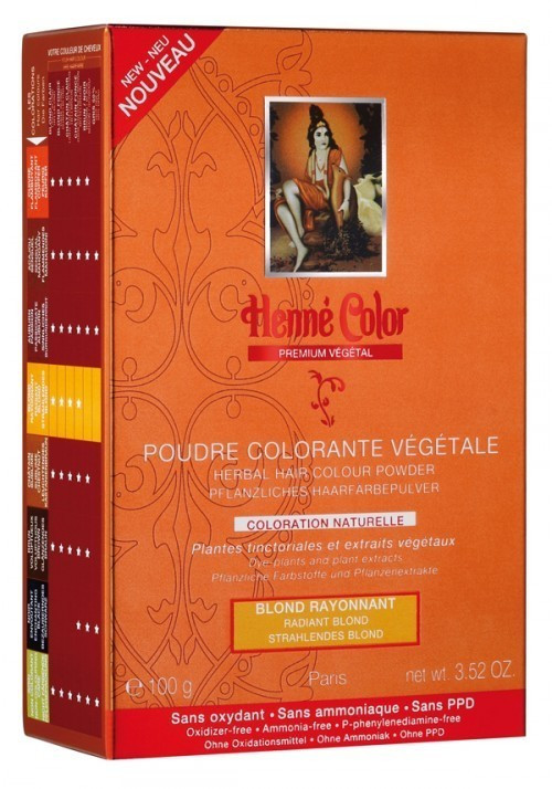 Henné color Poudre colorante blond rayonnant