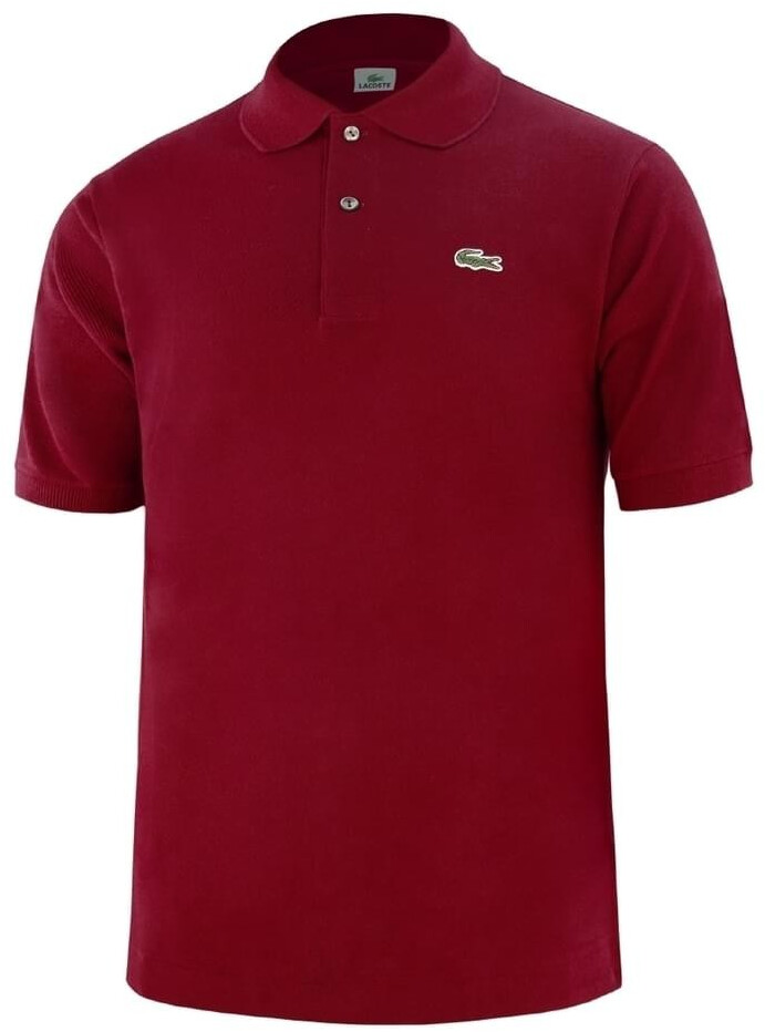 Polo lacoste deals homme bordeaux