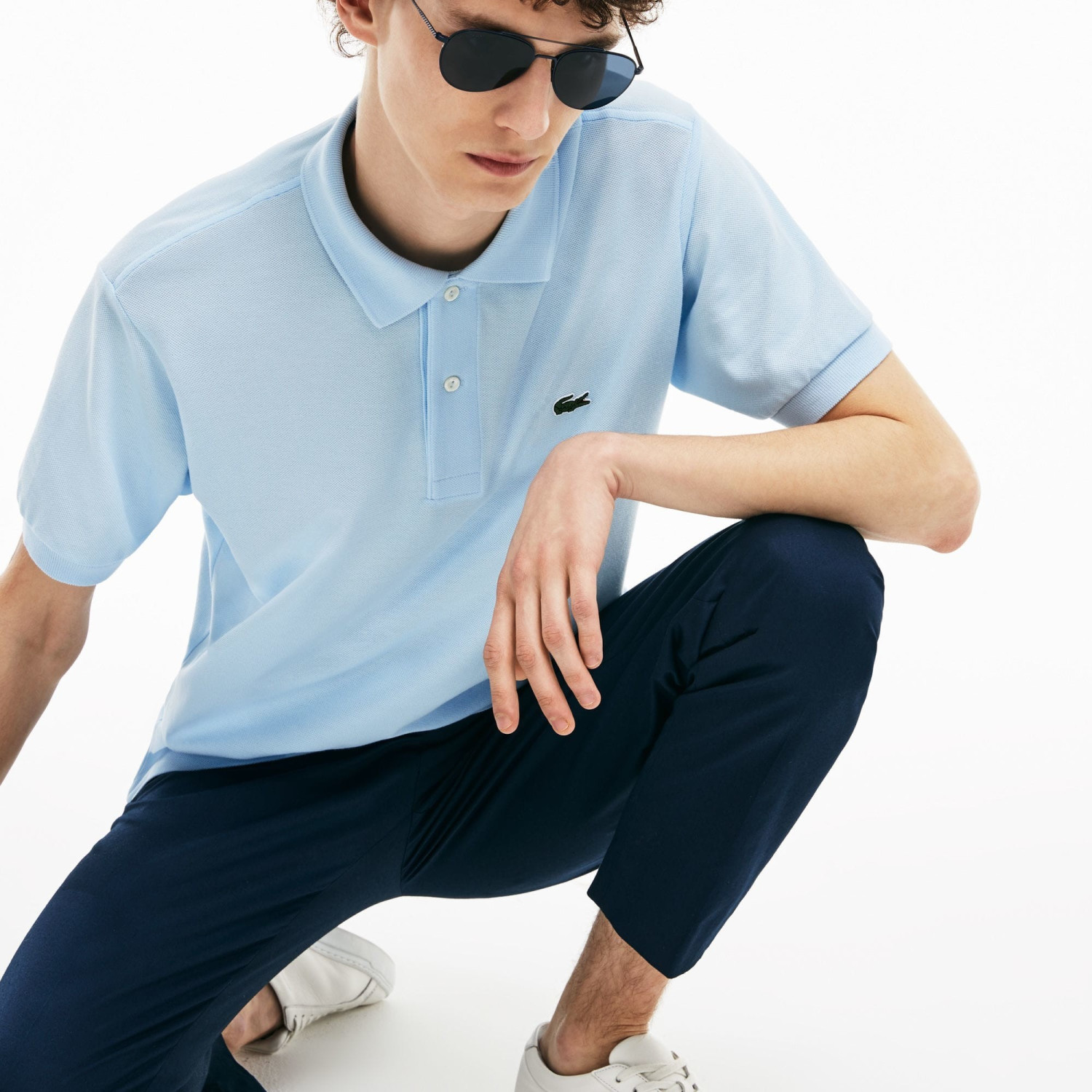 Lacoste l1212 bleu sales