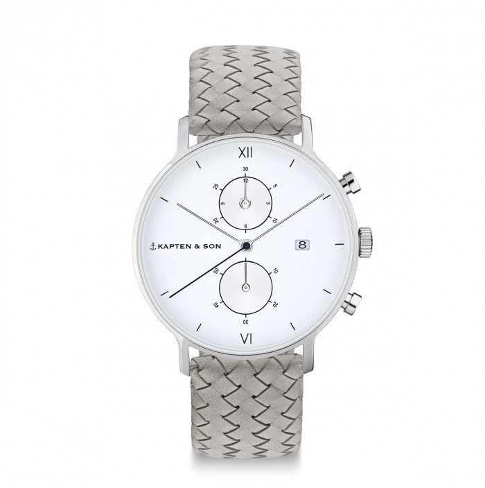 Kapten & Son Chrono Silver