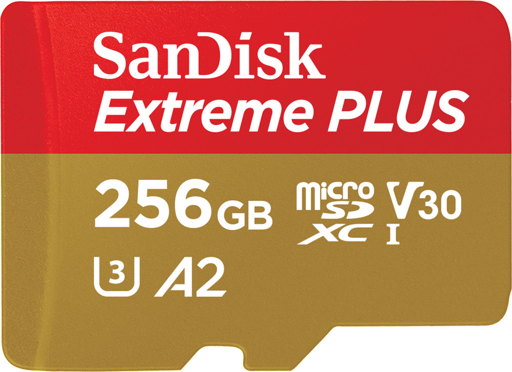SanDisk EXTREME Plus A2 microSDXC 256 Go