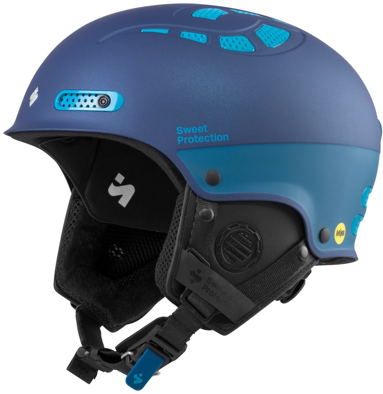 Sweet Protection Igniter II MIPS Helmet W satin midnight blue/metallic