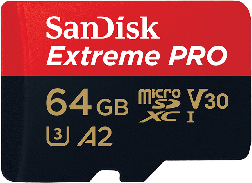 SanDisk Extreme Pro A2 microSDXC 64 Go