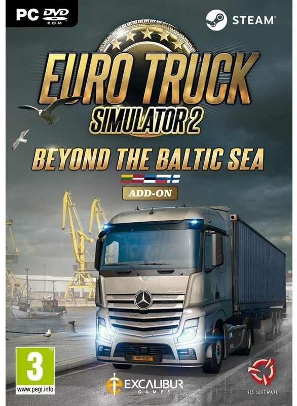 Euro Truck Simulator 2: Beyound the Baltic Sea (Add-On) (PC)