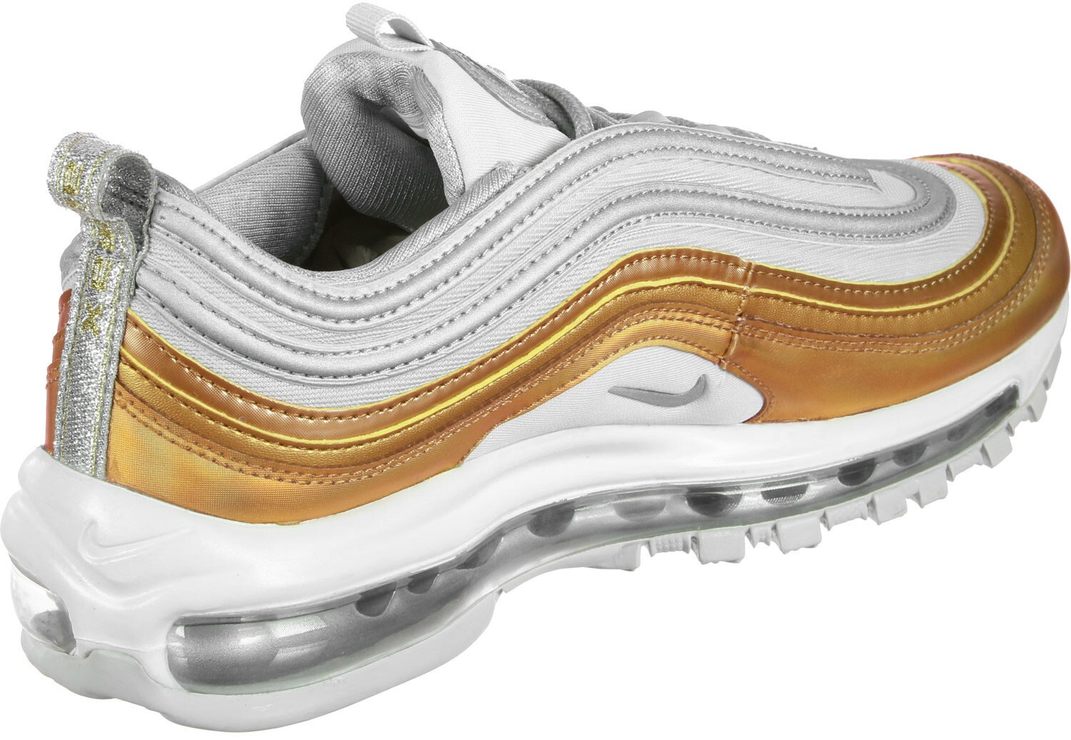 Air max 97 gold silver white hotsell