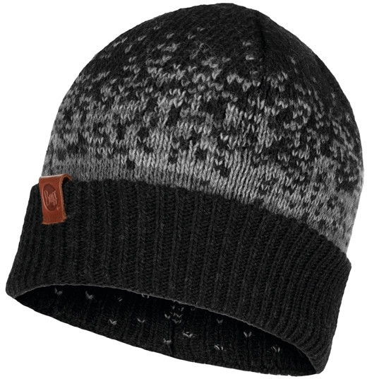 Buff Knitted Hat Valter graphite