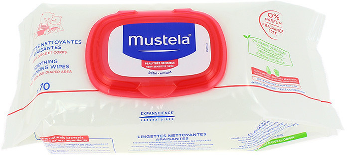 Mustela Lingettes Visage au Physiobébé 25 unités pas cher chez  monClubBeauté : Avis & meilleurs prix