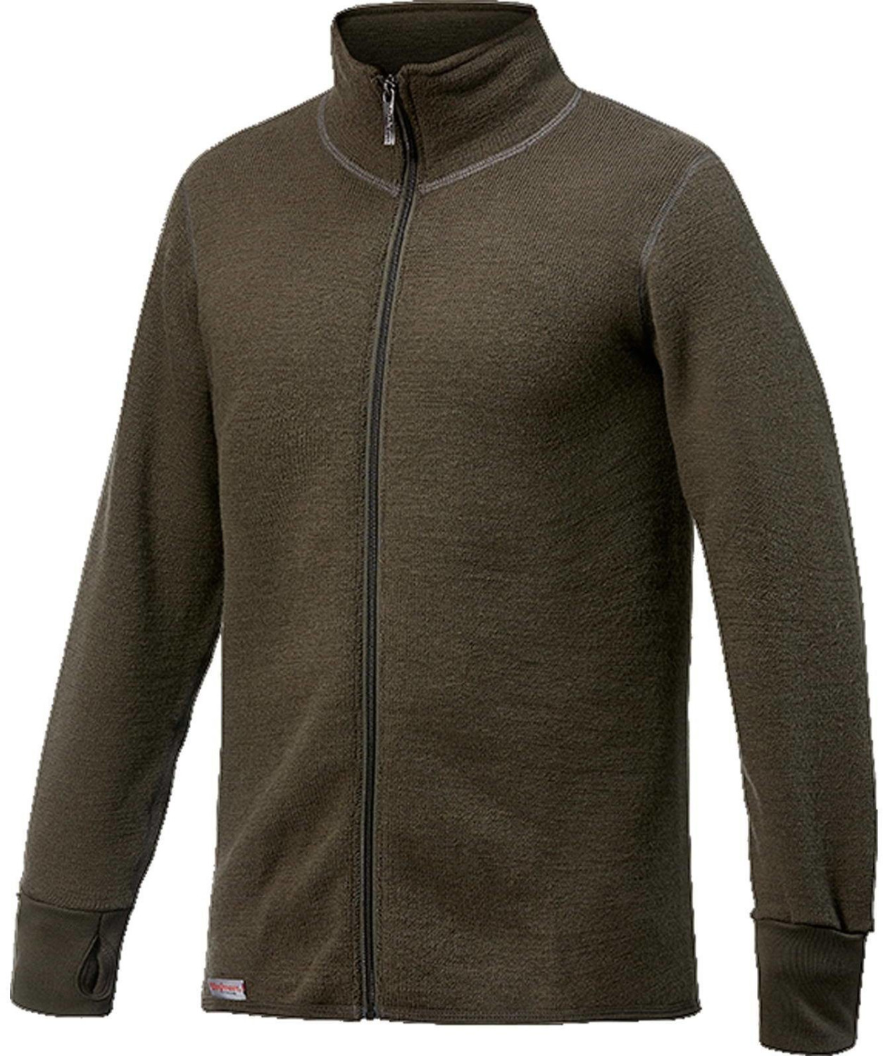 Woolpower Full Zip Jacket 600 pine green