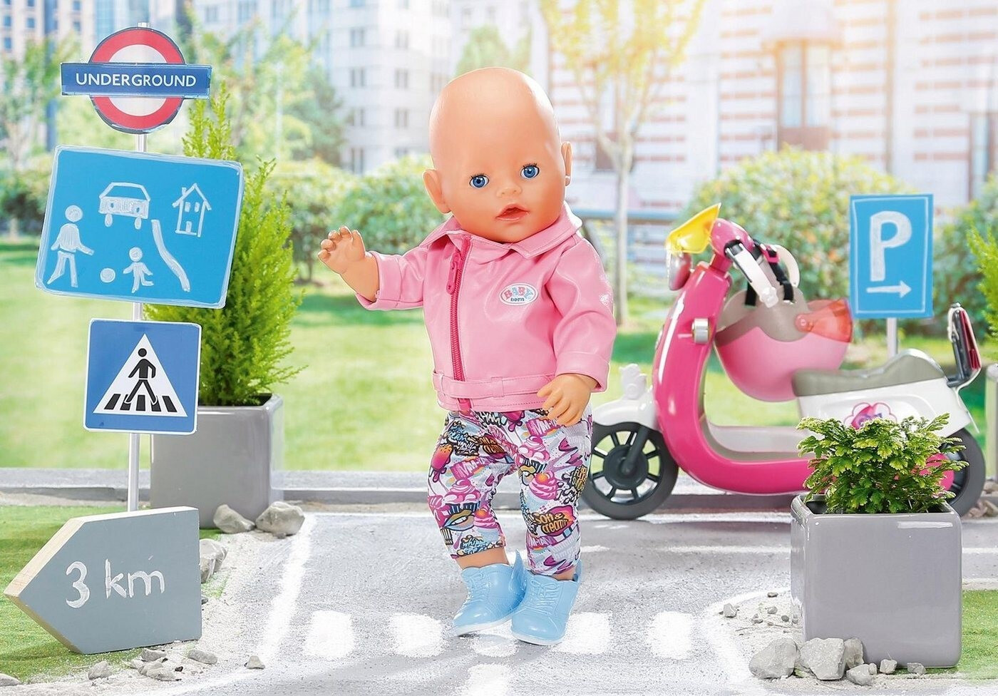 Baby born cheap scooter outfit