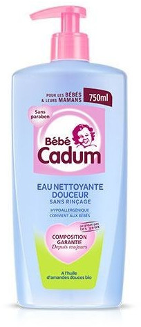 Cadum Eau nettoyante douceur (750 ml)
